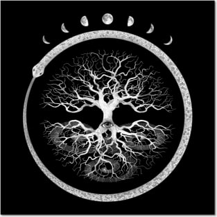 Ouroboros Tree of LIfe Posters and Art